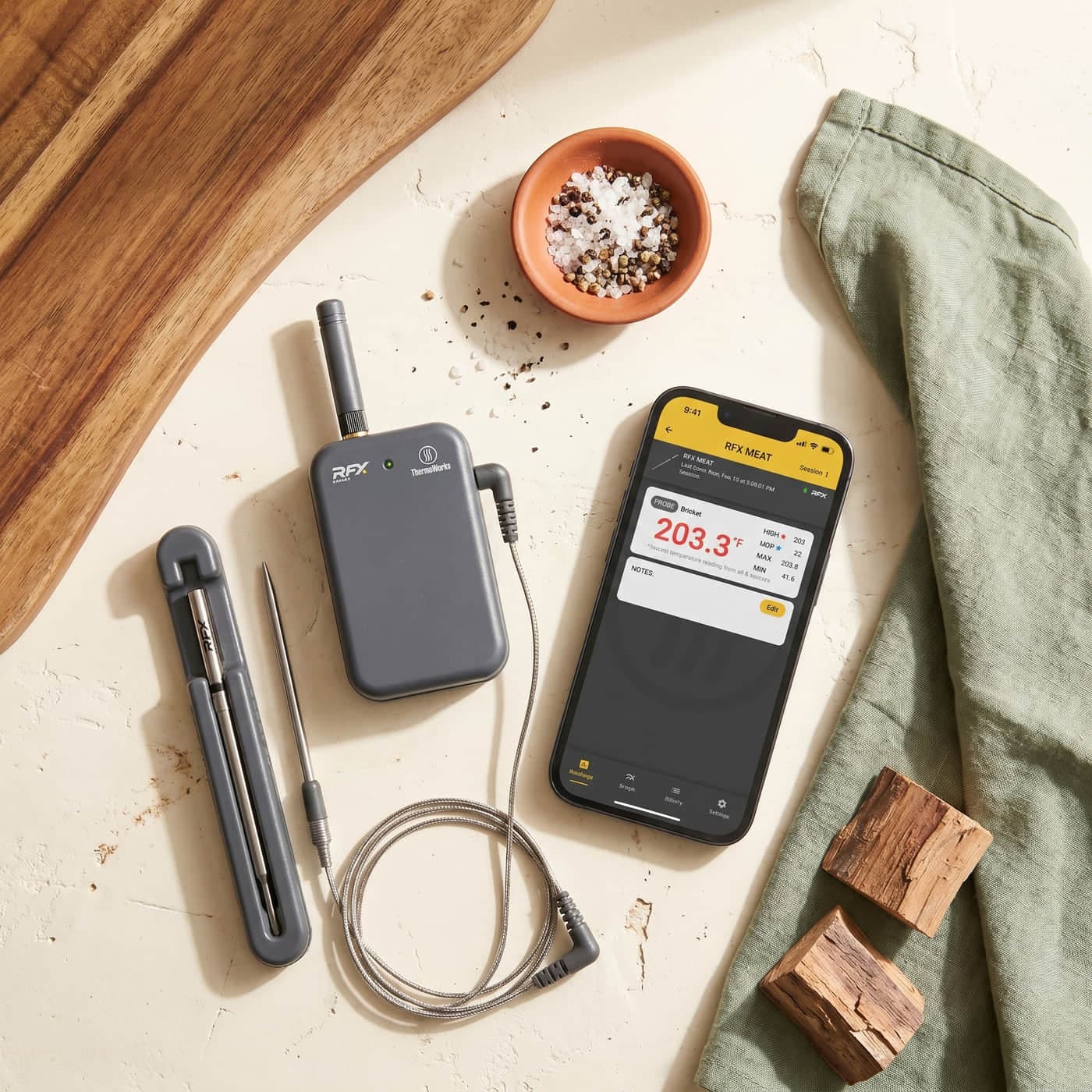 ThermoWorks RFX Wireless Probe Starter Kit