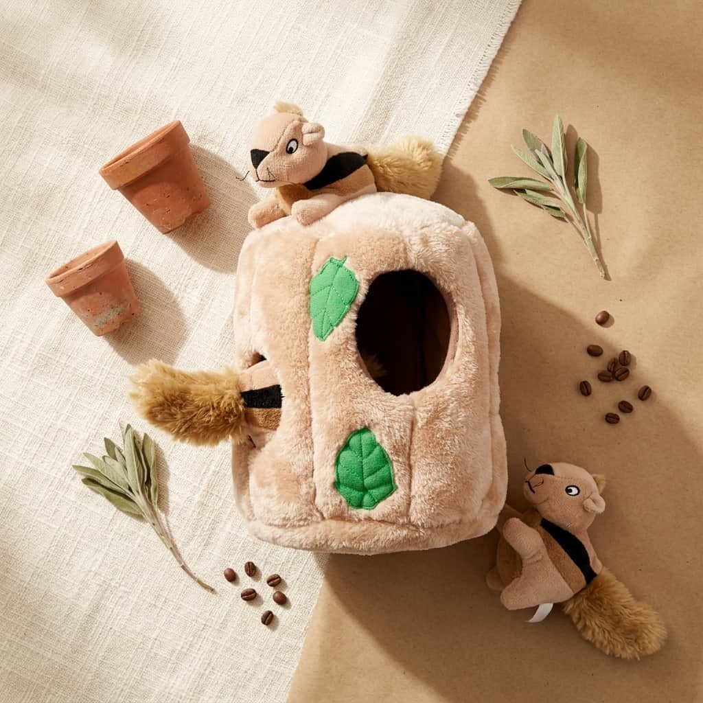 Outward Hound Hide A Squirrel Plush Puzzle Toy