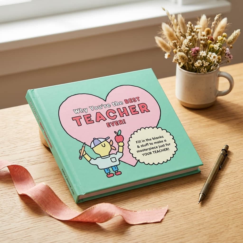 Knock Knock Why You're The Best Teacher Fill-in Journal