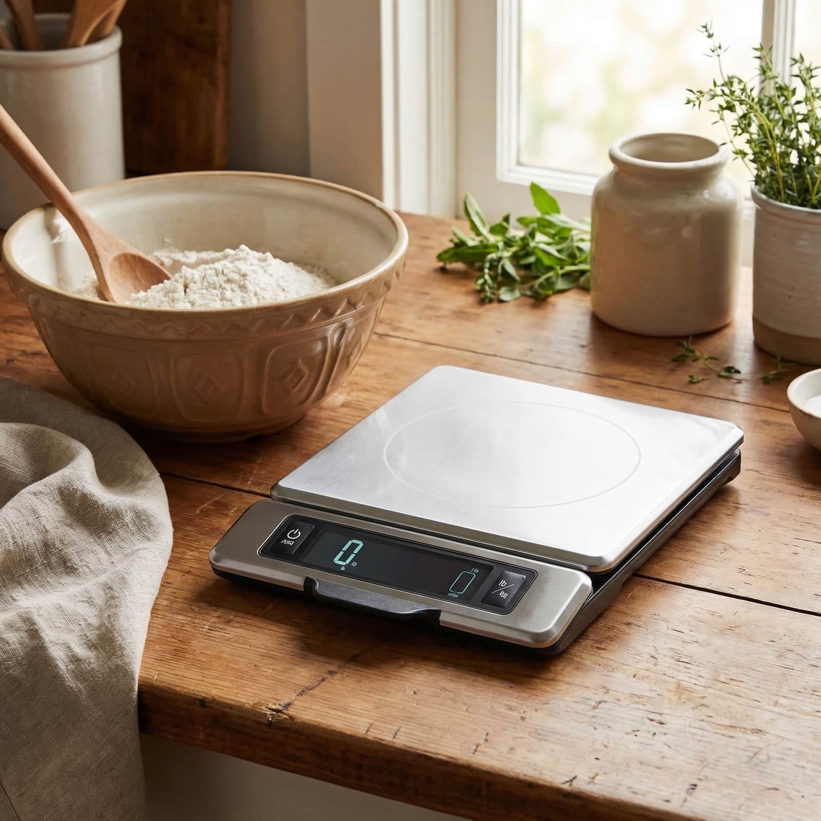 OXO Good Grips 11-Pound Stainless Steel Food Scale