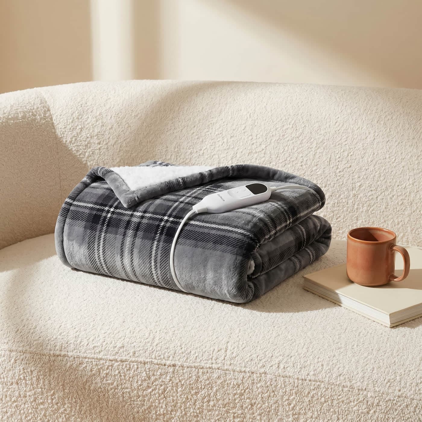 Bedsure Heated Throw Blanket