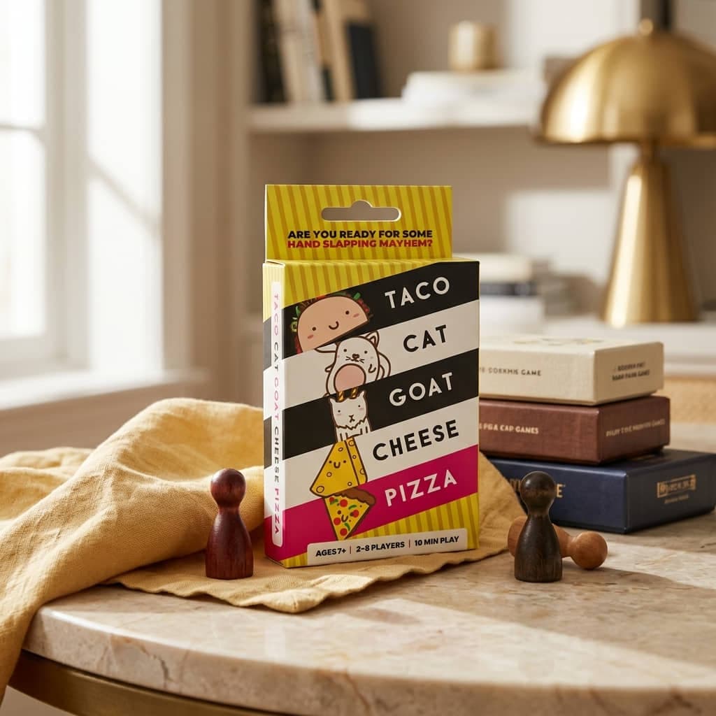Dolphin Hat Taco Cat Goat Cheese Pizza Card Game