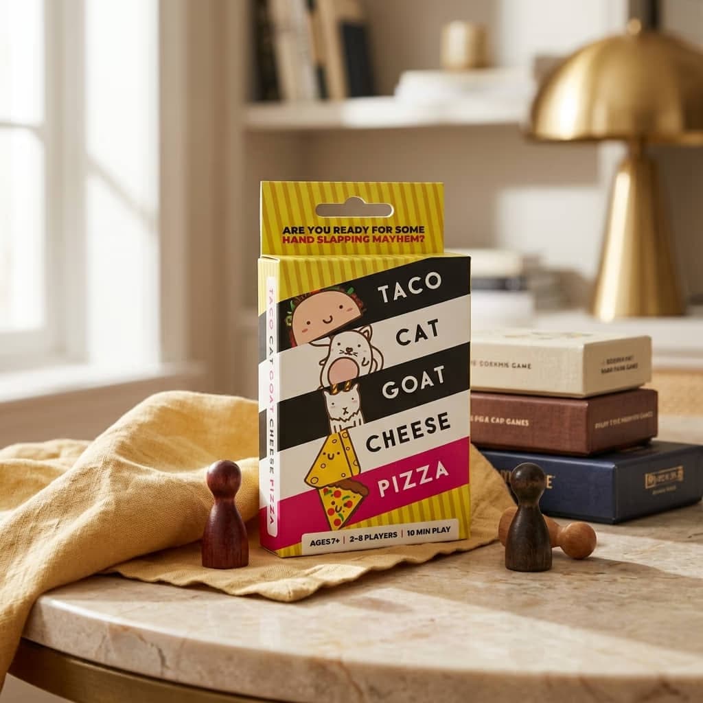 Dolphin Hat Taco Cat Goat Cheese Pizza Card Game